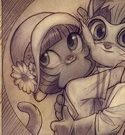 ivy pepper hugging rocky